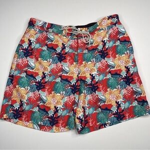 Nautica Swim Trunks Beach Vacation Resort Pool Summer Nautical Tropical Coastal